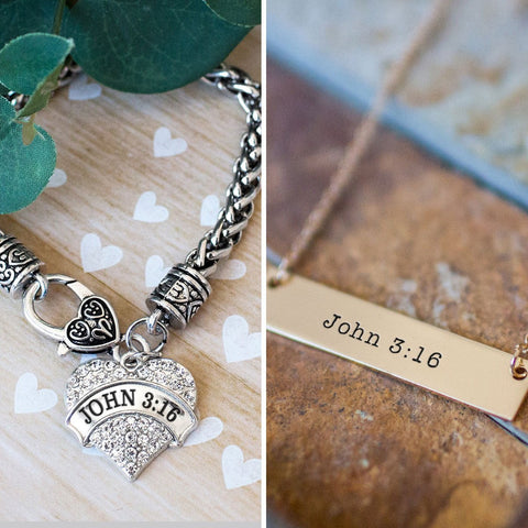 John 3:16 Charm Jewelry Collection