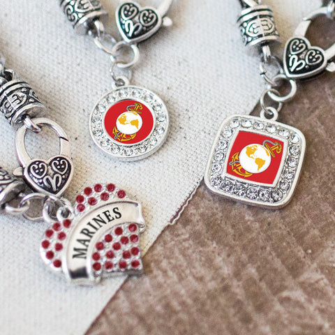 Marines Charm Jewelry Collection
