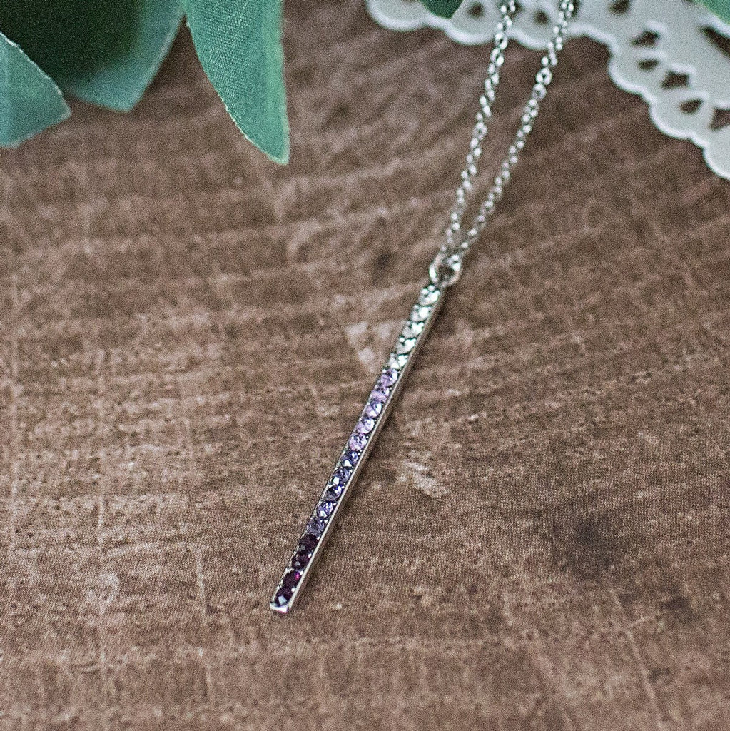 Vertical Bar Necklace