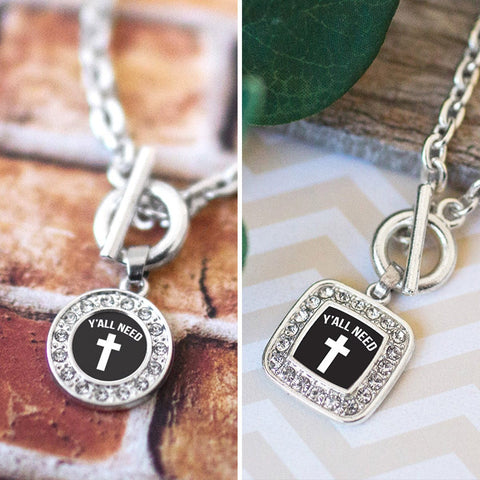 Yall Need Jesus Charm Jewelry Collection