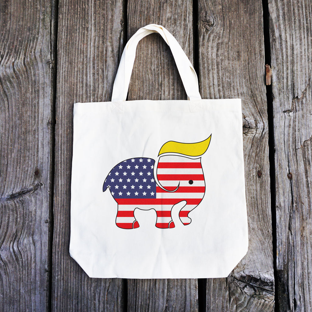 Trumpican Logo Cotton Tote Bag