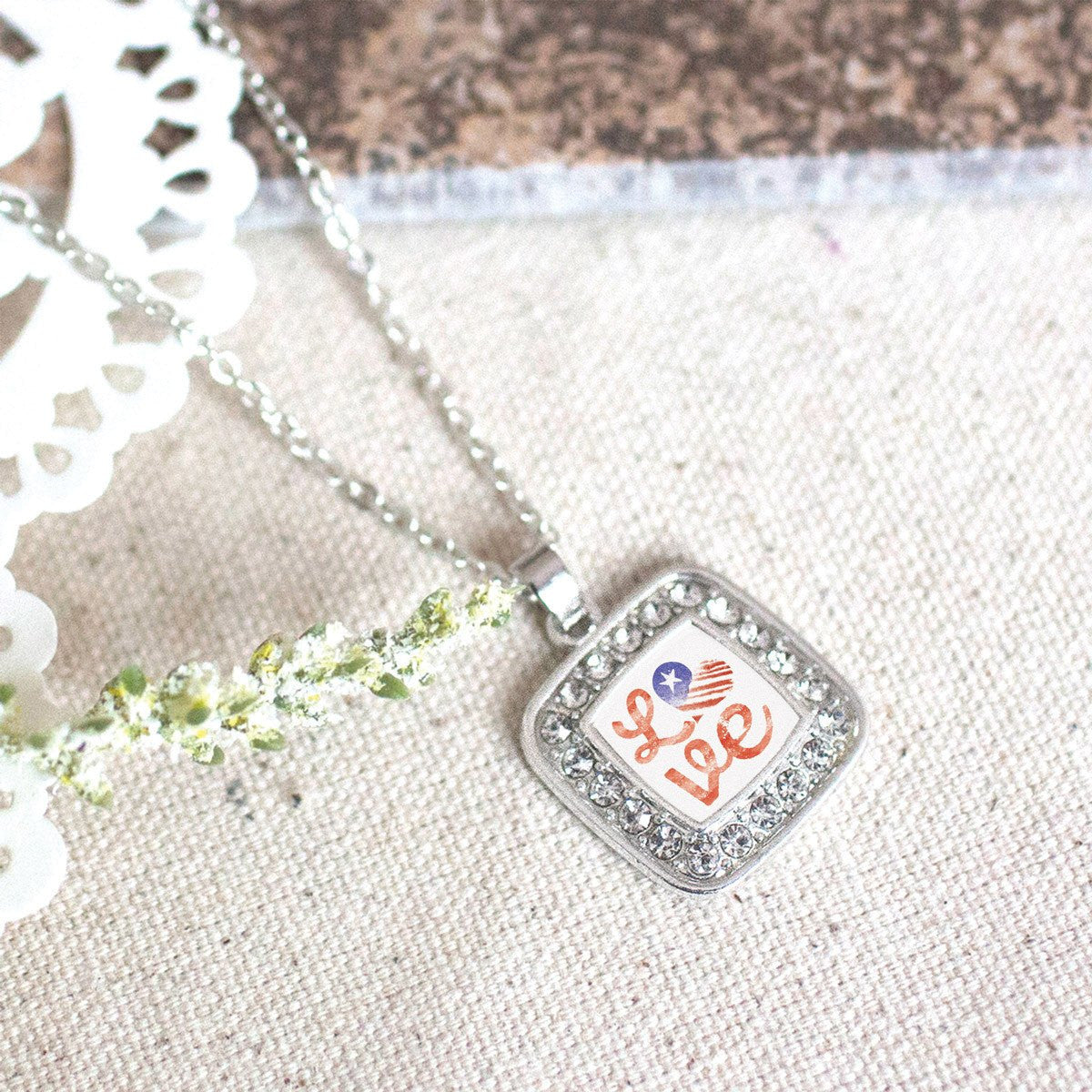 Love USA Charm Jewelry Collection