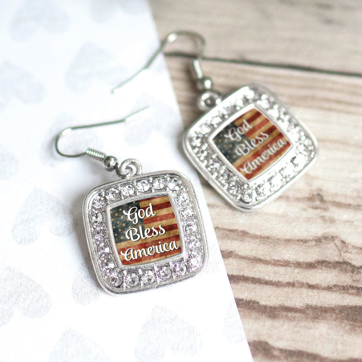 God Bless America Charm Jewelry Collection