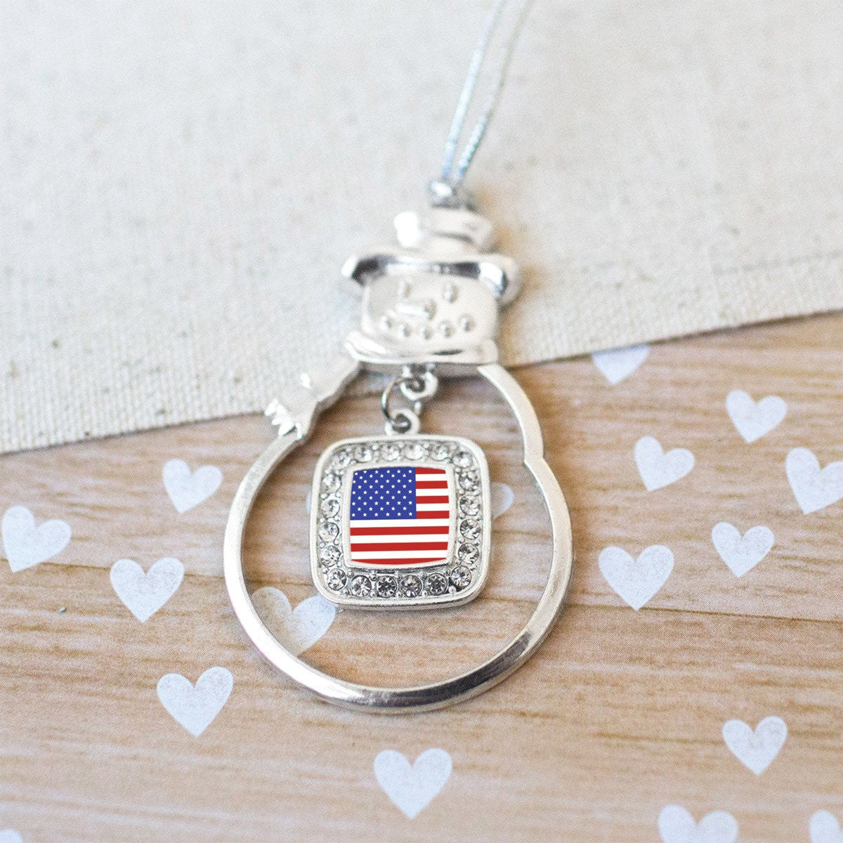 American Flag Charm Jewelry Collection