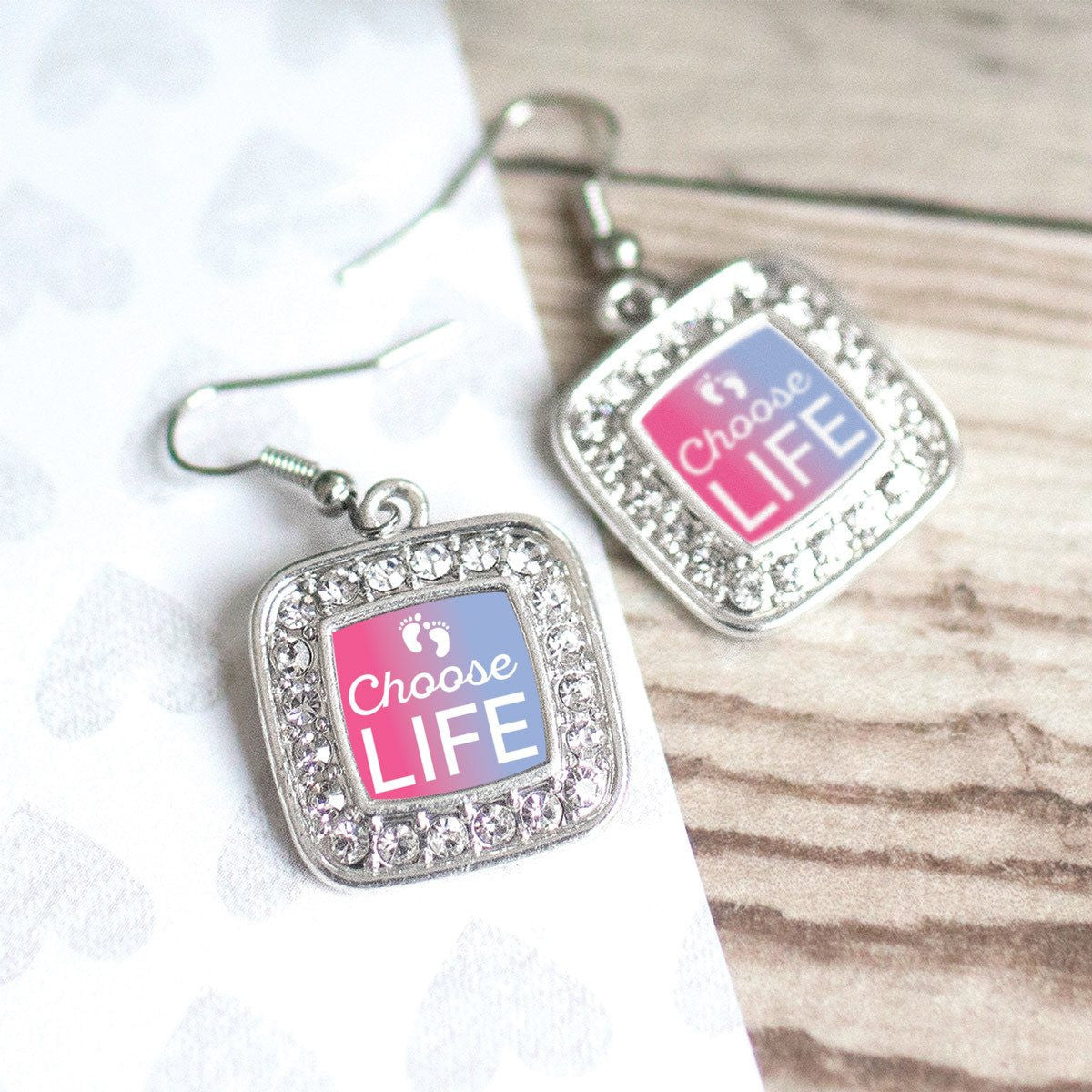 Choose Life Charm Jewelry Collection