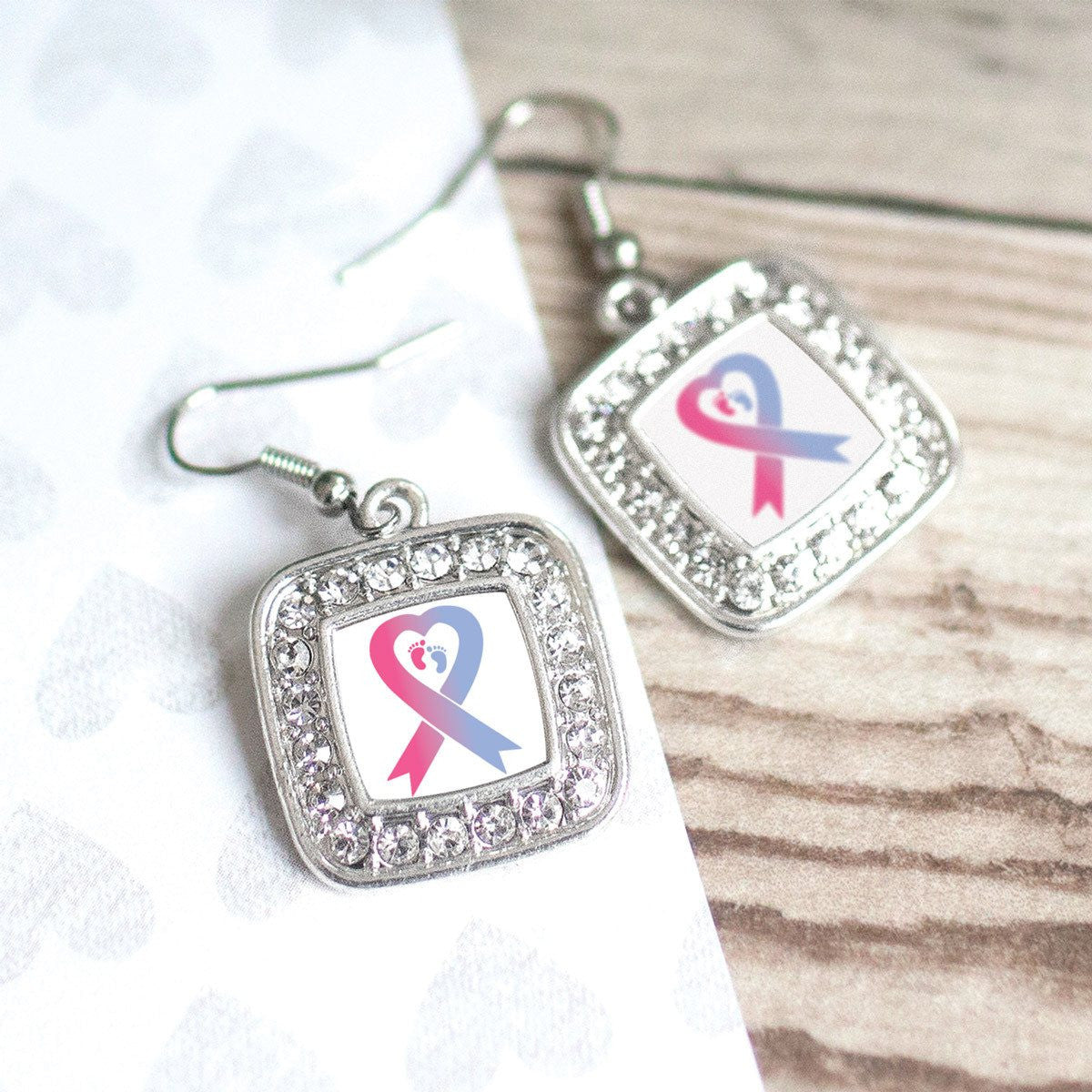 Pro-Life RIbbon Charm Jewelry Collection