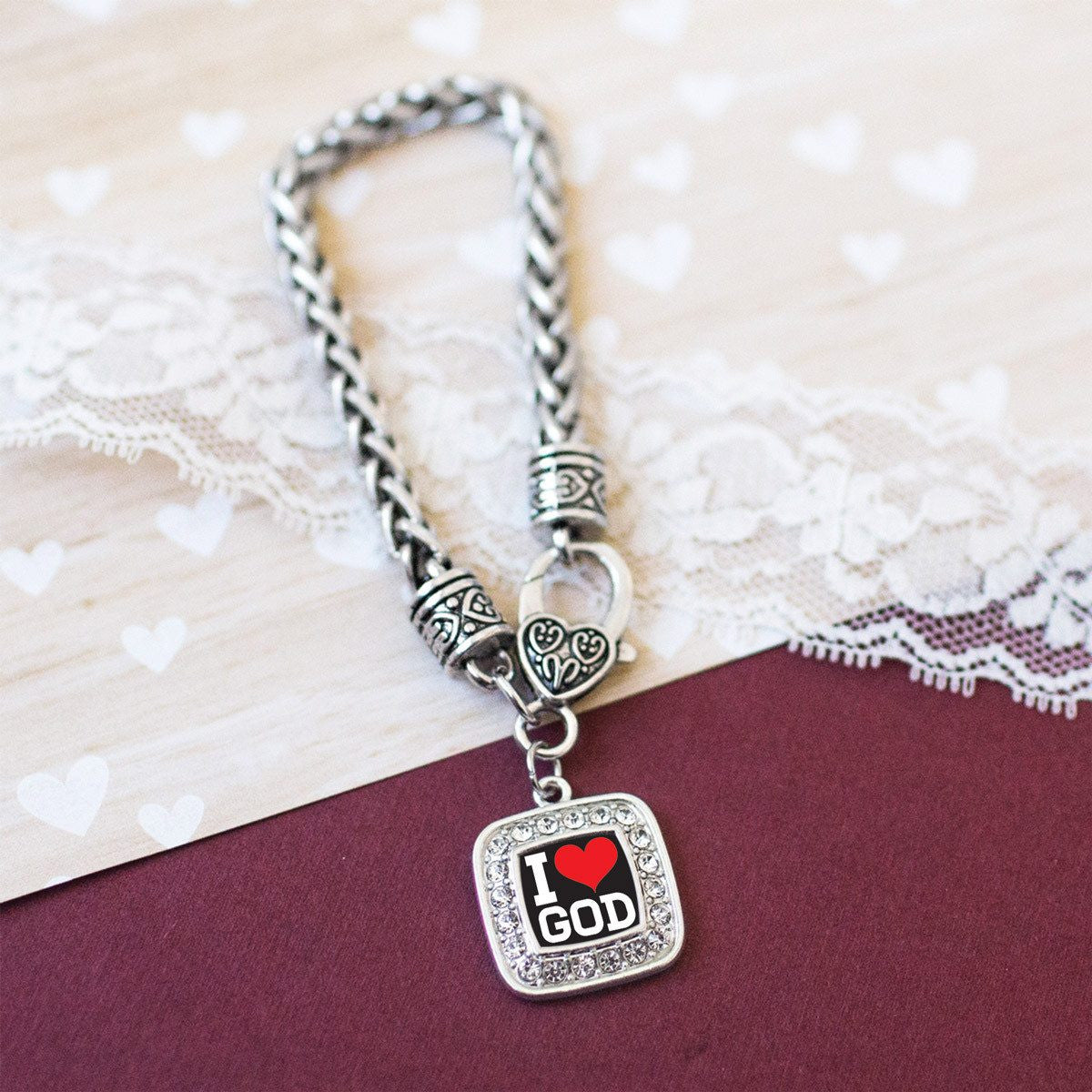 I Love God Charm Jewelry Collection