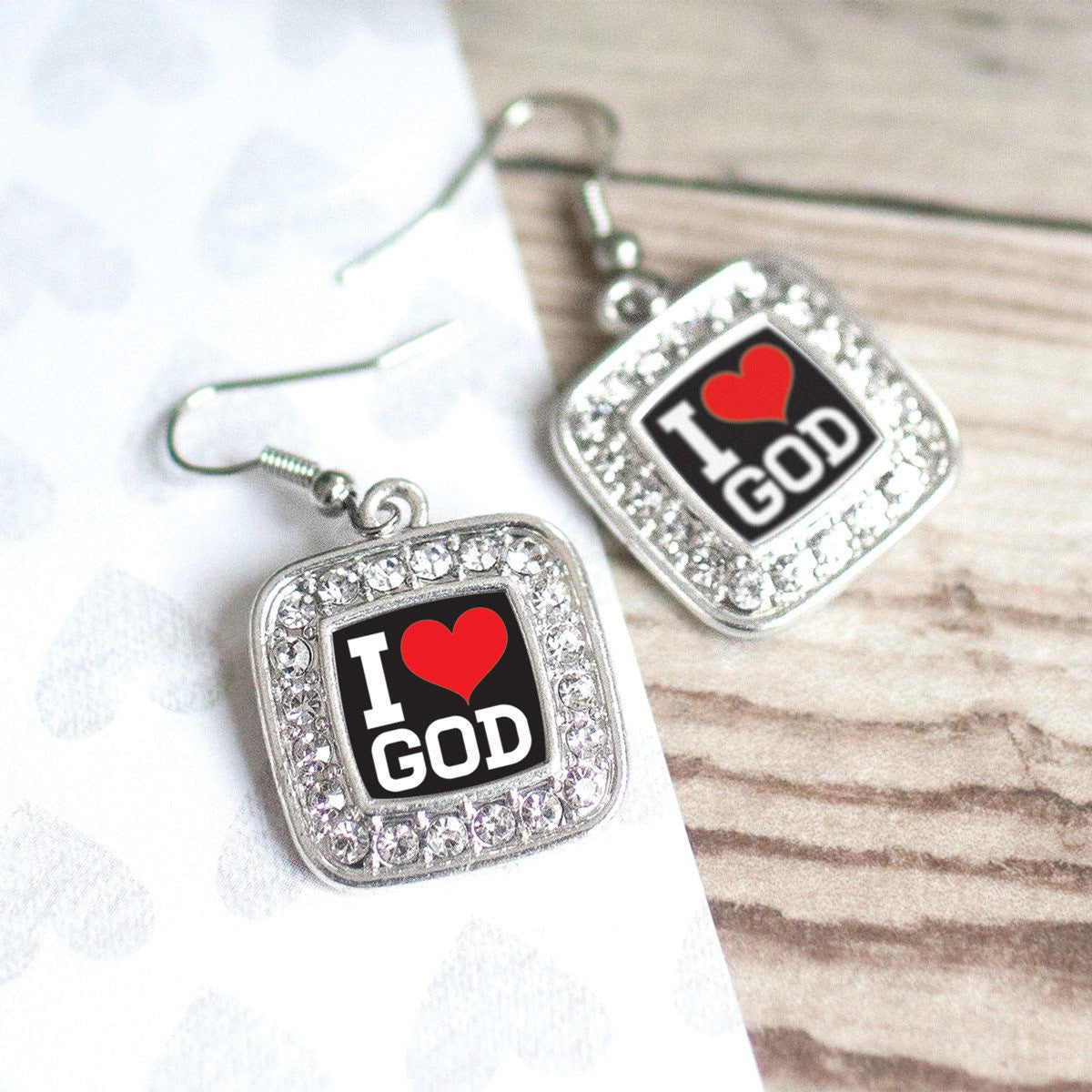 I Love God Charm Jewelry Collection