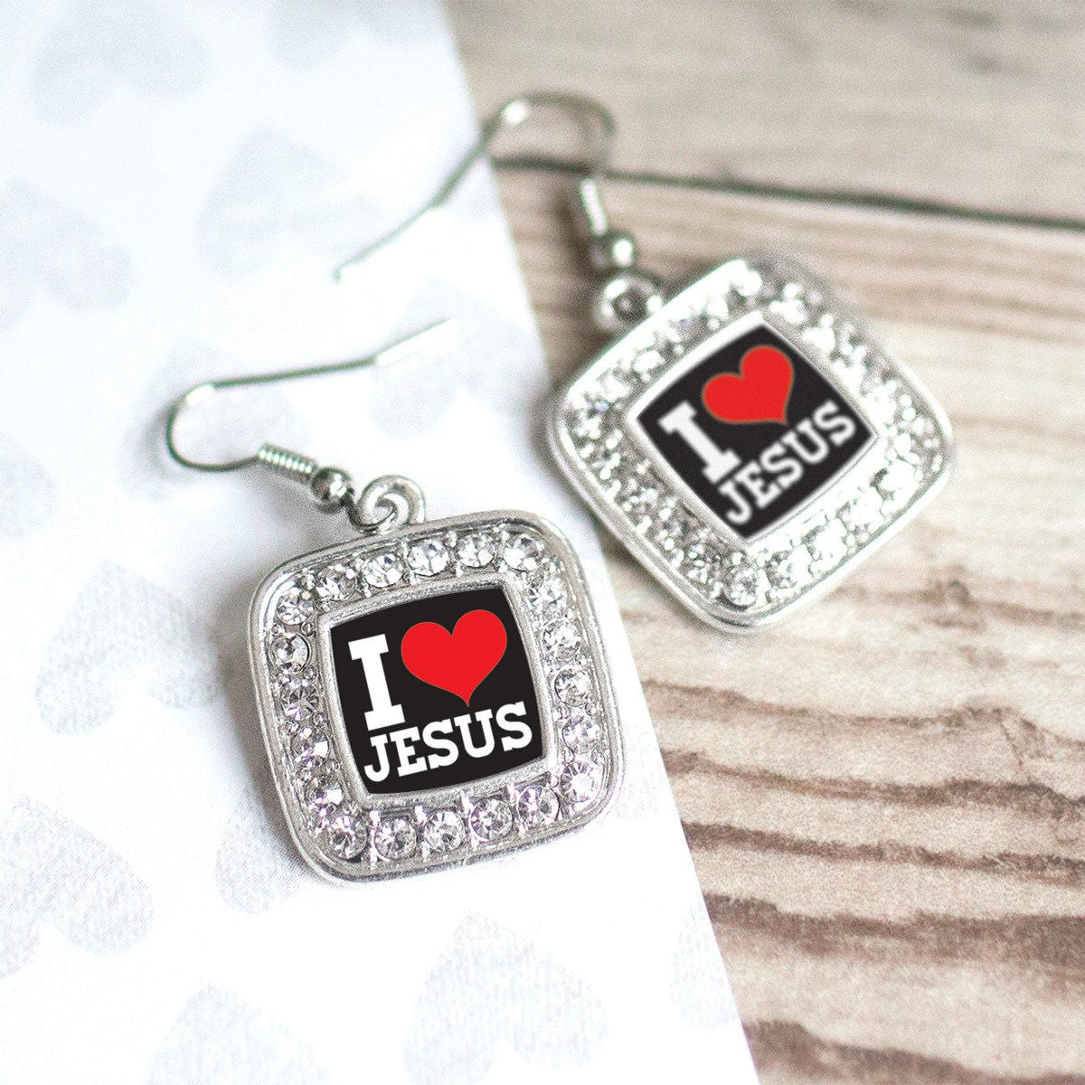 I Love Jesus Charm Jewelry Collection