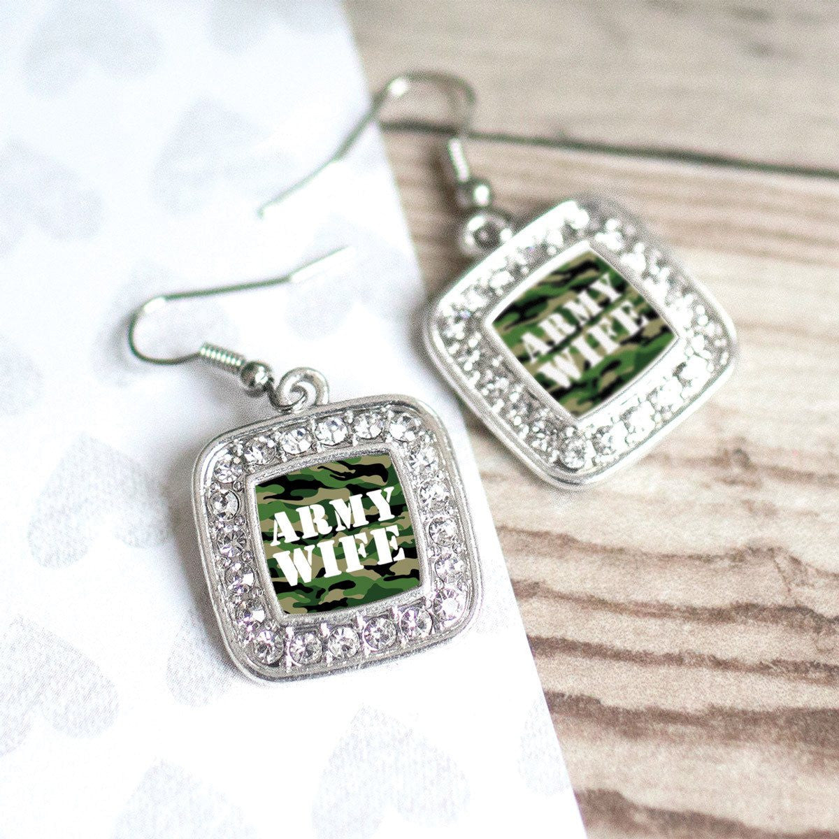 Army Wife Charm Jewelry Collection