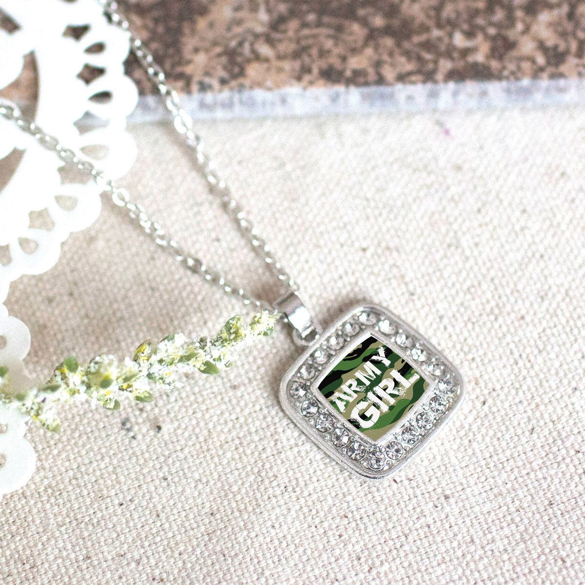 Army Girl Charm Jewelry Collection