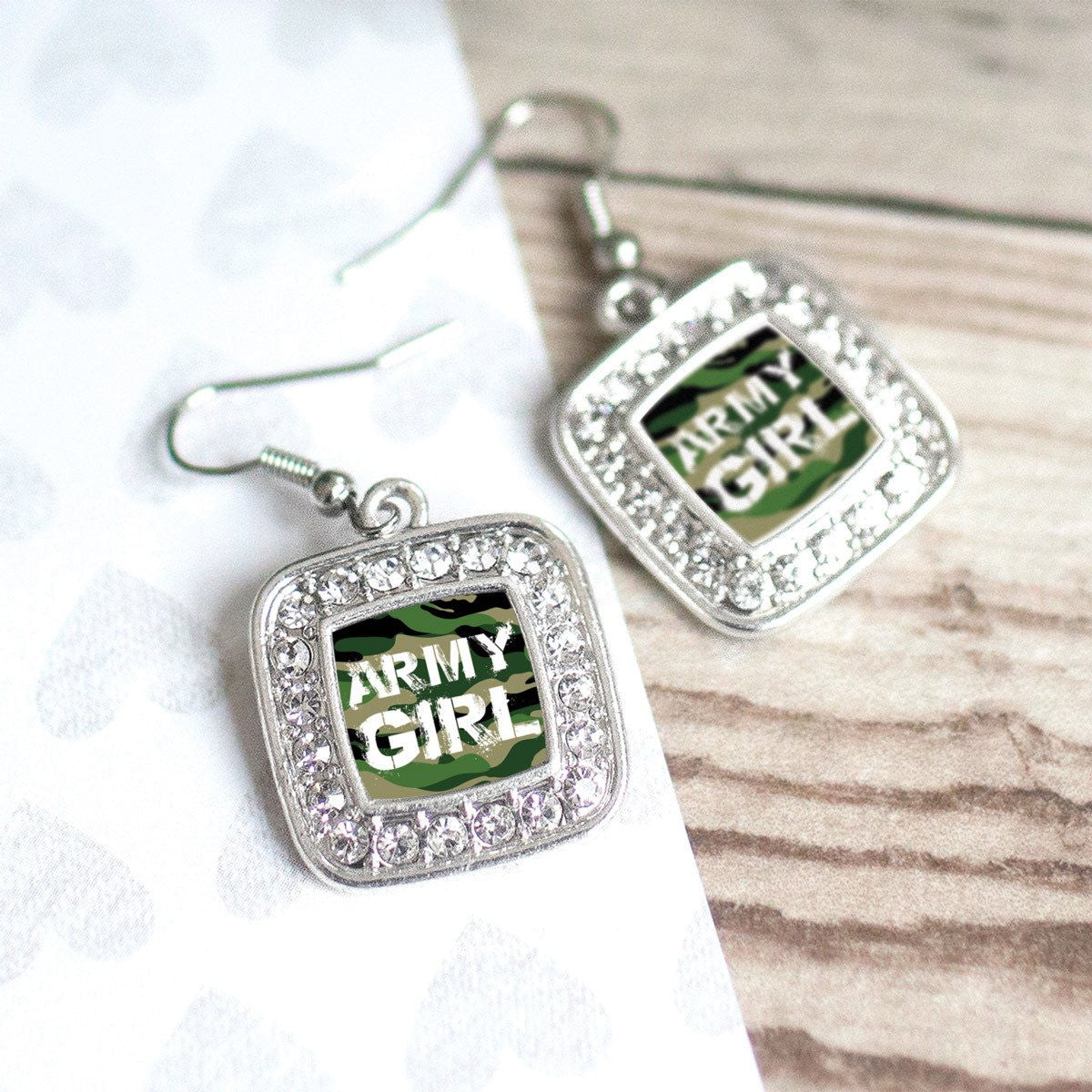 Army Girl Charm Jewelry Collection