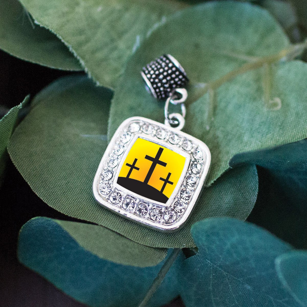 Three Crosses Charm Jewelry Collection