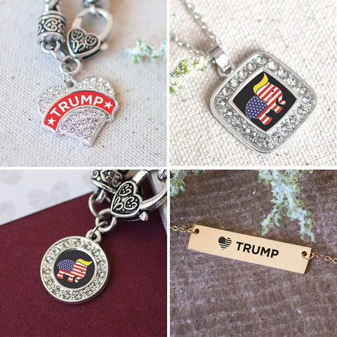Trump Supporter Charm Jewelry Collection