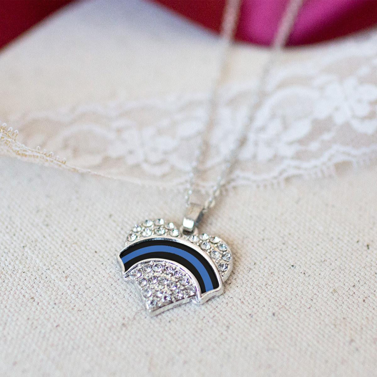 Blue Line Law Enforcement Charm Jewelry Collection